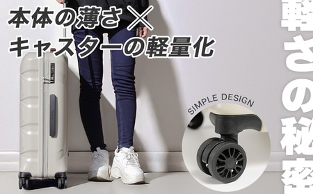 スーツケース キャリー [Proevo]  13001-3 Lite Frex 超L AY384  大容量  13003 (D.グレー/サンドベージュ/Lサイズ)