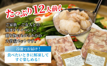 【ふるなび限定】大容量！コク旨「味噌もつ鍋」12人前セット（6人前×2セット） CM003f FN-Limited-PR