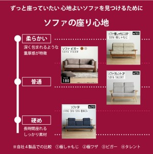 ソファ チェア 【開梱・設置】2.5Pソファ 極しゃもじ ソファ165cm YOW/ST-IV-SC ミディアム　AL117