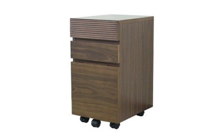 【開梱・設置】ミリオンデスク3点セット(ウォールナット)リモートワーク テレワーク AX059