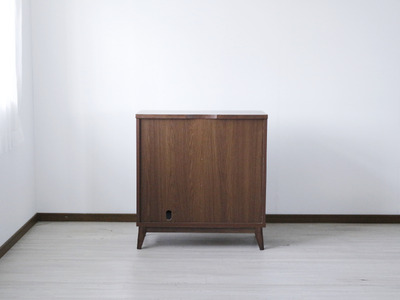 【開梱・設置】アゼル 80cm サイドボード(ブラウン) AX004