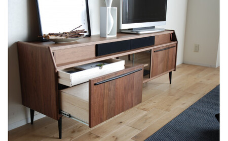 テレビボード テレビ台 【開梱・設置】ルーデンス 150cm ブラウン AL236