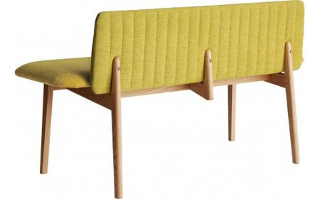 【開梱・設置】ダイニングベンチ ミラージュセティ118cm OC/AN-MS(ナチュラル/ミモザ) AL287