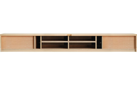 【開梱・設置】テレビボード アクティフ240cm ナチュラル AL319