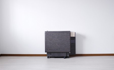 【開梱・設置】アースUSBコンセント付き Tバタカウンター(グレー) AX131