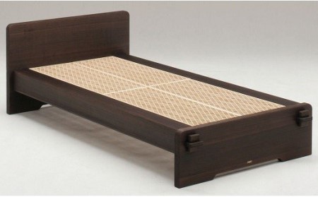 桐組子ベッド「あんばい」焼桐/シングル 総桐組子ベッドは布団の環境を整える特許取得 軽くて丈夫で組立簡単!! /総桐箪笥和光 AH007