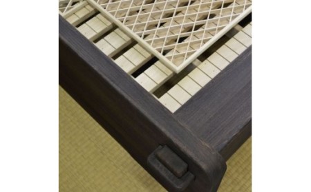 桐組子ベッド「あんばい」焼桐/シングル 総桐組子ベッドは布団の環境を整える特許取得 軽くて丈夫で組立簡単!! /総桐箪笥和光 AH007