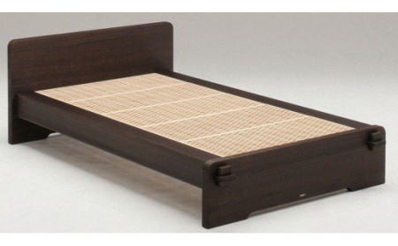 桐組子ベッド「あんばい」焼桐/セミダブル 総桐組子ベッドは布団の環境を整える特許取得 軽くて丈夫で組立簡単!! /総桐箪笥和光 AH009