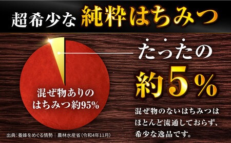 【先行受付 令和6年7月より発送】巣みつ・野山みつセット 合計440g 蜂蜜 はちみつ コムハニー 極上 濃厚 広川町 / 株式会社九州蜂の子本舗 [AFAI002]