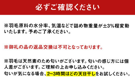 工場直送！国産羽毛ふとん 「筑後七国」軽量タイプ ダックダウン 85%使用 無地生成り 布団 シングル 寝具 だうん 綿 吸湿性 放湿性 広川町 / ヒラモリ株式会社 [AFAO013]