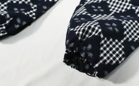 【男女兼用】久留米かすりもんぺ / 久留米絣 [AFBF008]