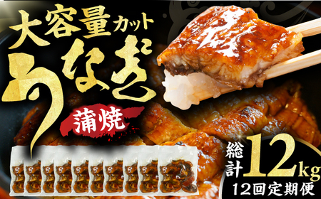 【12回定期便】刻み鰻個食パック 計1kg（100g×10P） / うなぎ 鰻 ウナギ きざみウナギ 刻み鰻 うなぎ ウナギ 鰻[AFBS004] うなぎ ウナギ うなぎ 鰻 9,375円