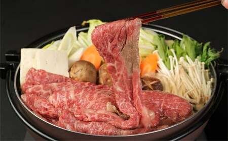 博多和牛 すきしゃぶ用 赤身肉 合計 約700g （350g×2パック） 牛肉 モモ肉 スライス