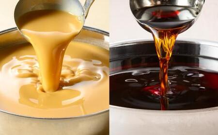 「おおやま」博多もつ鍋 (みそ味・しょうゆ味/各3人前)