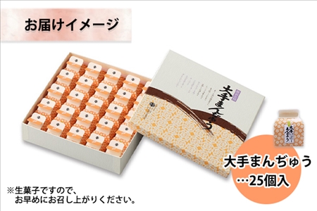 北海道 大手まんぢゅう 25個 まんじゅう 饅頭 こしあん 自家製餡 北海道産 小豆使用 和菓子 お菓子 銘菓 お茶菓子 お土産 手土産 薄皮 大手饅頭伊部屋 菓子 お取り寄せ 岡山  お歳暮 のし対応可 送料無料 十勝 士幌町【M02】