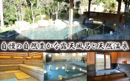 源じいの森温泉利用券(10回分) B010-S