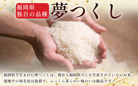赤村産米 農家直送 【数量限定】 精米 夢つくし (年内発送) 10kg 4U1
