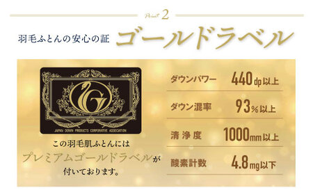 W34-23 羽毛肌ふとん（シングルベージュ）UMG95TKSBE