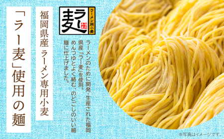 W16-21 【4～8月発送】福岡県産ラー麦 冷し中華（レモンスープ付）