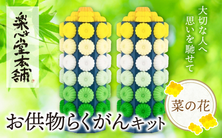 W29-17 お供物らくがんキット・菜の花