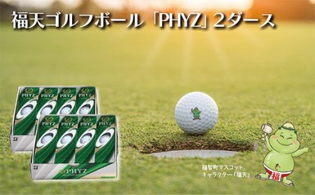 F21-54 「福天」ゴルフボール(PHYZ)2ダース