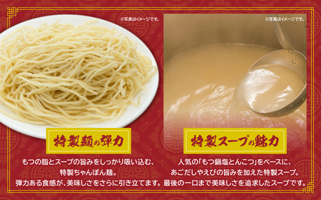 W61-130 博多若杉もつちゃんぽん　2食セット