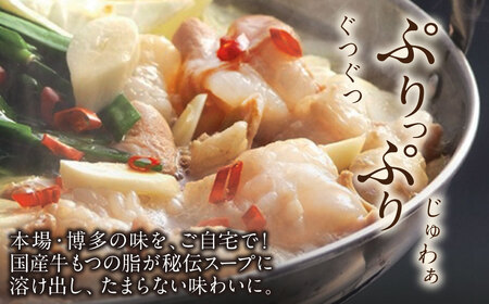 W86-15-01 博多特選もつ鍋（7～8人前)(3パック小分け)（醤油味）