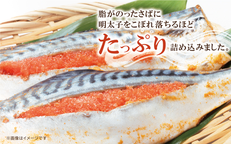 W08-16 さば明太 9尾 さば 明太子 【YUKP】 【fukuchi00】