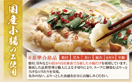 W61-12R09 【7営業日以内発送】博多若杉 【訳あり】牛もつ鍋セット(2人前×10) 20人前