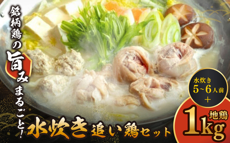 W08-38 上田商店「水炊き」・はかた地どり追い鶏セット