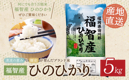 W39-03 福智町産ブランド米(ヒノヒカリ 5kg)