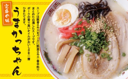 W55-10 うまかっちゃん 豚骨ラーメン 10食セット 最短7営業日発送