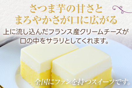 おいもっち5個入り 無添加 手作り さつまいも チーズケーキ スイーツ 芋 クリームチーズ 2層 四角 ギフト 贈り物