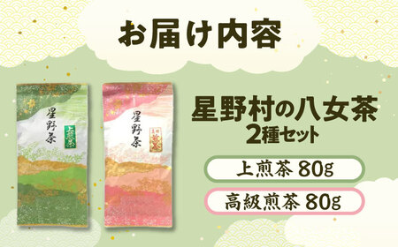 【2025年産】星野村の八女茶2本セット [BGAA017]八女茶