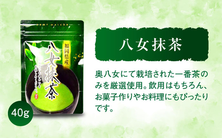 福岡銘茶八女茶 急須要らずのお手軽セット(便利なチャック付)[BGAC045] 八女茶