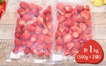 【2026年4月以降順次発送】冷凍あまおう苺1kg[BGAG001] strawberry あまおう いちご 果物