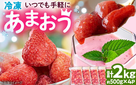 【2026年4月以降順次発送】冷凍あまおう苺2kg [BGAG002] strawberry あまおう いちご 果物