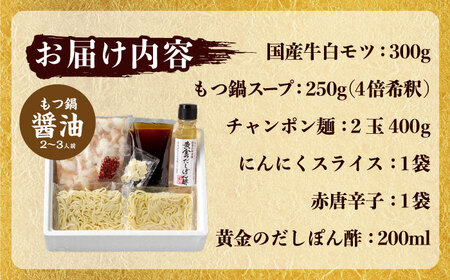 博多もつ鍋食べ比べ 味噌＆醤油と辛子明太子1kgと黄金のだしぽん酢[BGAI029]福岡 もつなべ モツナベ