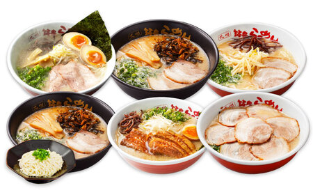 【全6回定期便】 九州筑豊！山小屋ラーメン定期便 (焼豚・高菜・角煮)[BGBP009]らーめん定期便