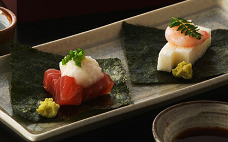 【全3回定期便】福岡県産有明のり 手巻き海苔 半切100枚 [BGAA043]