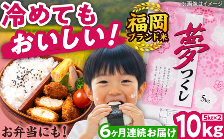 【全6回定期便】【令和7年度産】夢つくし 10kg 精米 有限会社ファインリョーコク/吉富町[BGBV006]