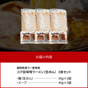 コク旨味噌ラーメン 3食セット PC4606