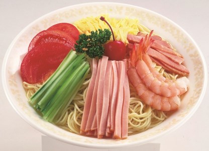【夏季限定】福岡県産ラー麦 冷し中華(レモンスープ)(2人前)×6入 CA1103