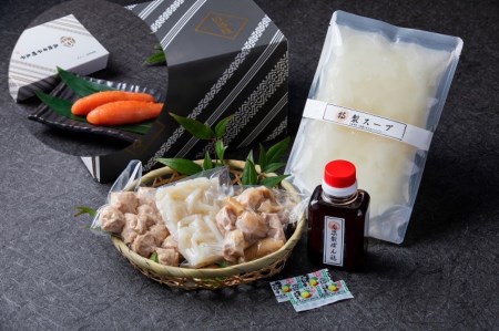 博多味処いろは　水たき（1～2人前）＆明太子300gセット_KI0803