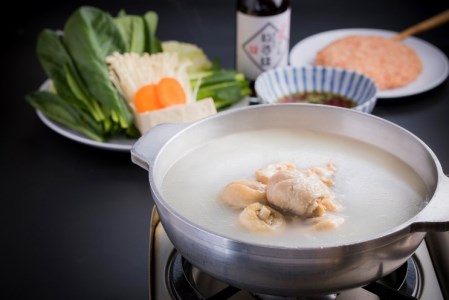 博多味処いろは　水たき（1～2人前）＆明太子300gセット_KI0803