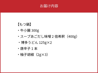 博多味処いろは 博多もつ鍋(2~3人前)_KI1003