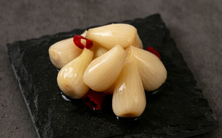 【2026年7月中旬以降順次発送】らっきょう 1.5kg（唐辛子）らっきょ ラッキョウ 辣韭 [ABDO003] 