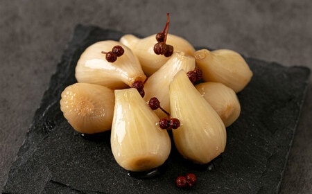 【2026年7月中旬以降順次発送】らっきょう 1.5kg（山椒）　 [ABDO004] 