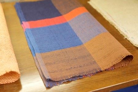 さをり織り テーブルマット 2枚【(有)とよべ呉服店】 [ABBL001] 