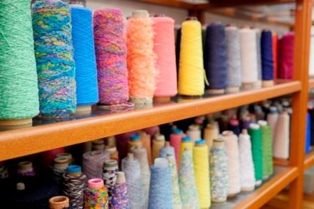 さをり織り テーブルマット 2枚【(有)とよべ呉服店】 [ABBL001] 